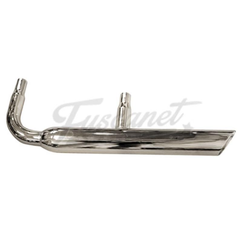 Tubo de escape ZOOM cromado EMPI