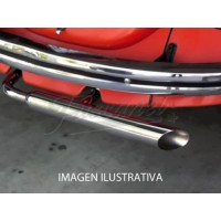 Tubo de escape ZOOM cromado EMPI