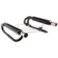 Escape para Buggy con salidas cromadas 2x1 EMPI