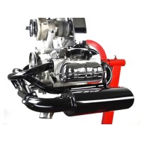 Sistema Escape Sidewinder 1 1/2 con silenciador EMPI