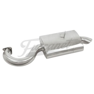 Silenciador Fatboy para Merged en acero inoxidable EMPI