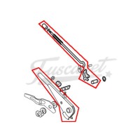 Palanca freno mano EMPI cromada Escarabajo