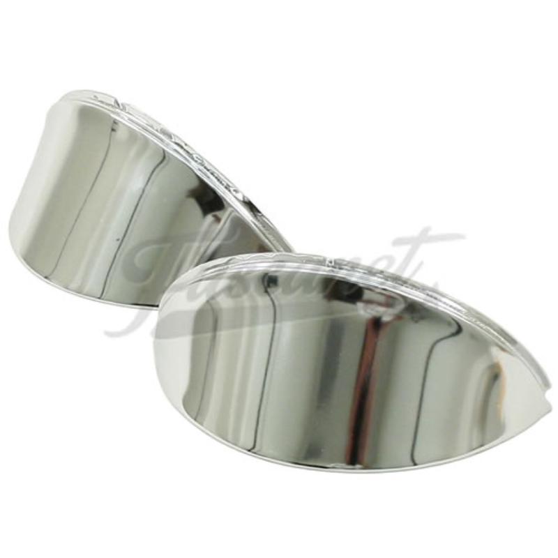 Pestañas para ópticas delanteras cromadas