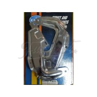 Bisagras de baúl cromadas