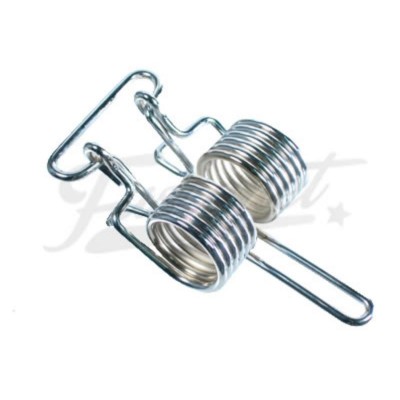 Resorte tapa motor cromado Fusca