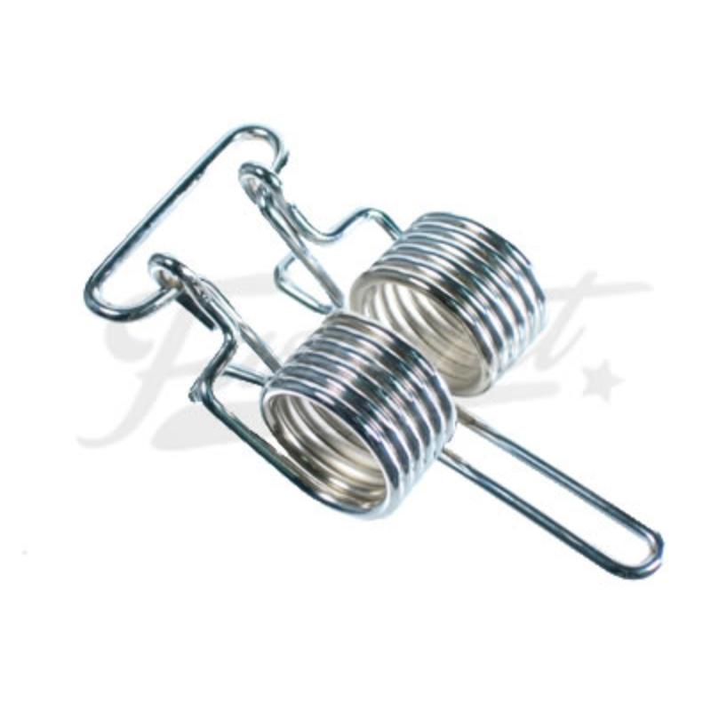 Resorte tapa motor cromado Fusca Resorte tapa motor cromado Fusca