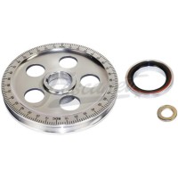 Polea cigueñal EMPI graduada Aluminio std c/ retén