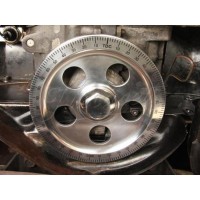 Polea cigueñal EMPI graduada Aluminio std c/ retén