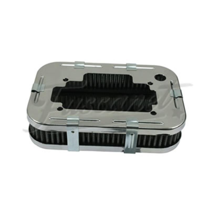 Filtro aire EMPI Weber cromado dgv-dgav-dgev 44mm