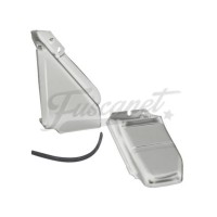 Chapas EMPI radiador desfasado VW Fusca cromadas