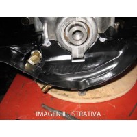 Chapa Bajo Polea Negra VW Kombi Fusca EMPI