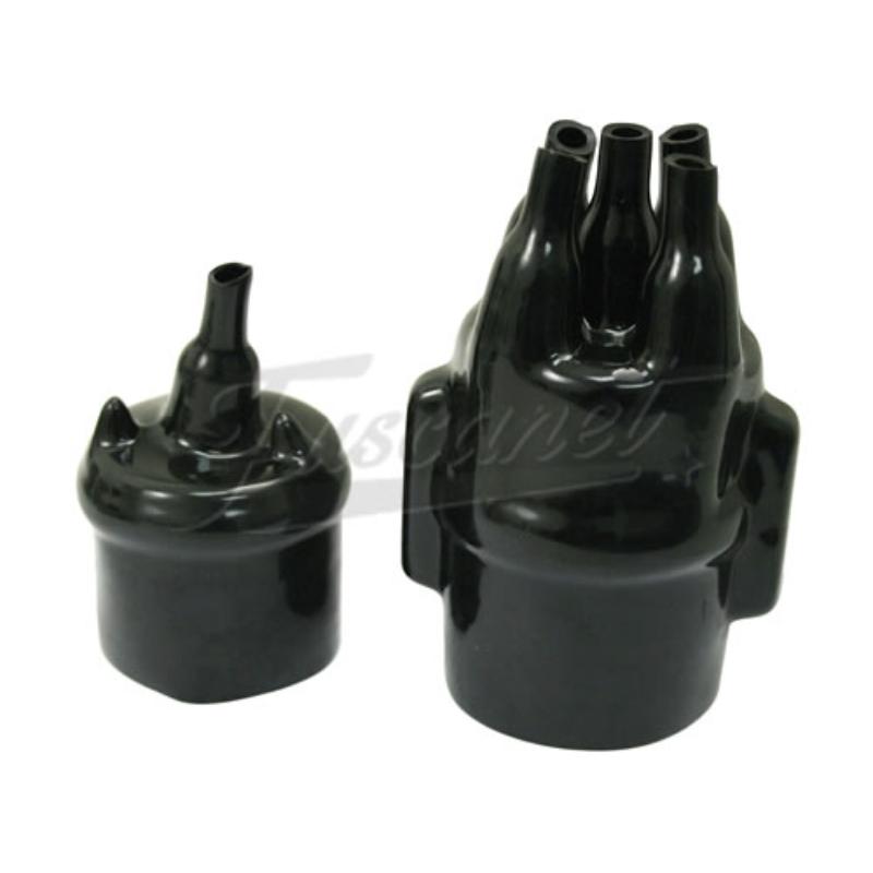 Kit distribudor y bobina impermeable negro EMPI