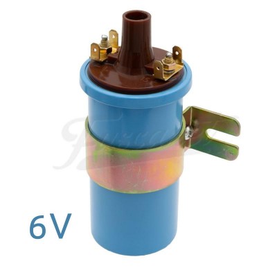 Bobina encendido EMPI Azul 6v Epoxy con soporte