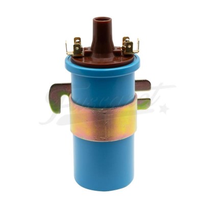 Bobina encendido EMPI Azul 12 v 3.4 Ohms Epoxy con soporte