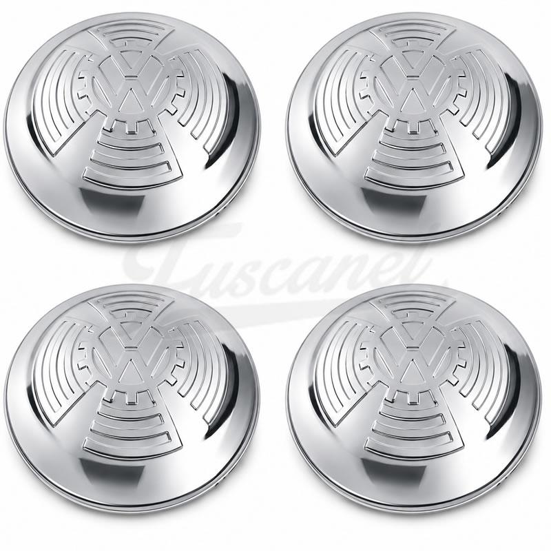 Juego Tazas Cromadas KDF 5x205 Escarabajo Kombi Juego Tazas Cromadas KDF 5x205 Escarabajo Kombi
