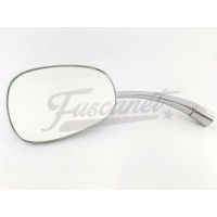Espejo retrovisor izquierdo bisagra ovalado Escarabajo Restauracion