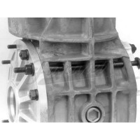 Tapa lateral reforzada aluminio de caja de cambios IRS