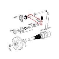 Brazo trasero regulable para semieje 552mm