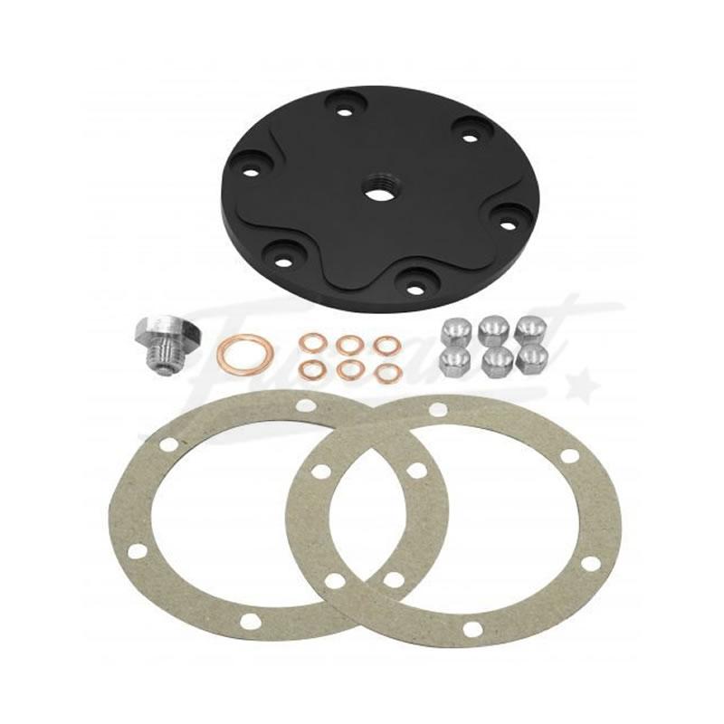 Tapa de carter billet EMPI negra completa kit