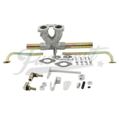 Colector de admisión para Weber central, kit