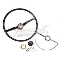 Volante original EMPI negro completo Escarabajo 63-71 Volante original EMPI negro completo Escarabajo 63-71