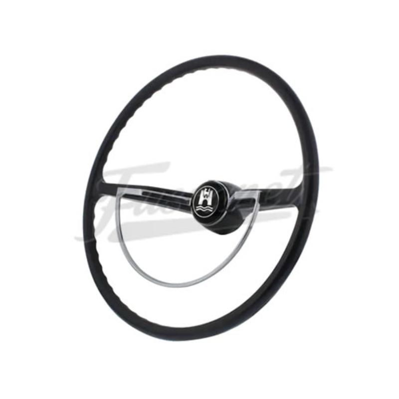 Volante original EMPI negro completo Escarabajo 63-71 Volante original EMPI negro completo Escarabajo 63-71