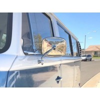 Espejo VW Kombi 74/.. Mod Aleman Inox Cromado Izquierdo