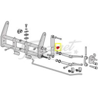Taco de rebote para tren delantero de Fusca