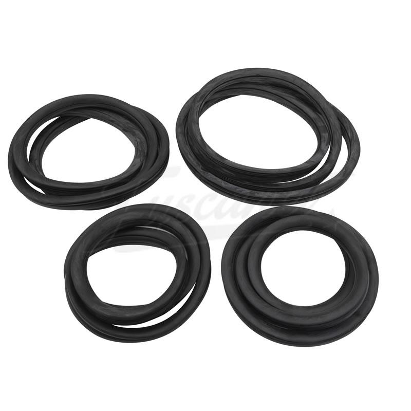 Juego burletes fusca p/ moldura Aleman 58-64  Brasil ../70