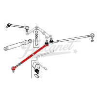 Barra de dirección EMPI kombi alemana izquierda 68-79
