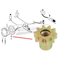 Regulador de patín de freno