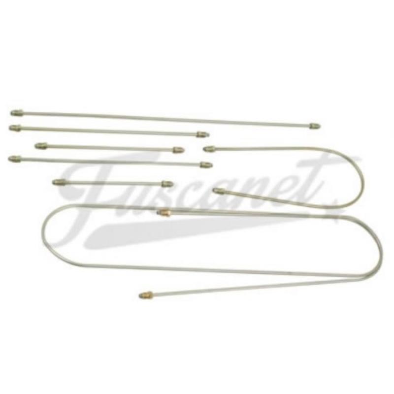 Línea Caños Metal Completa freno VW Fusca todos Línea Caños Metal Completa freno VW Fusca todos