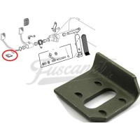 Platina o tope de pedal de freno