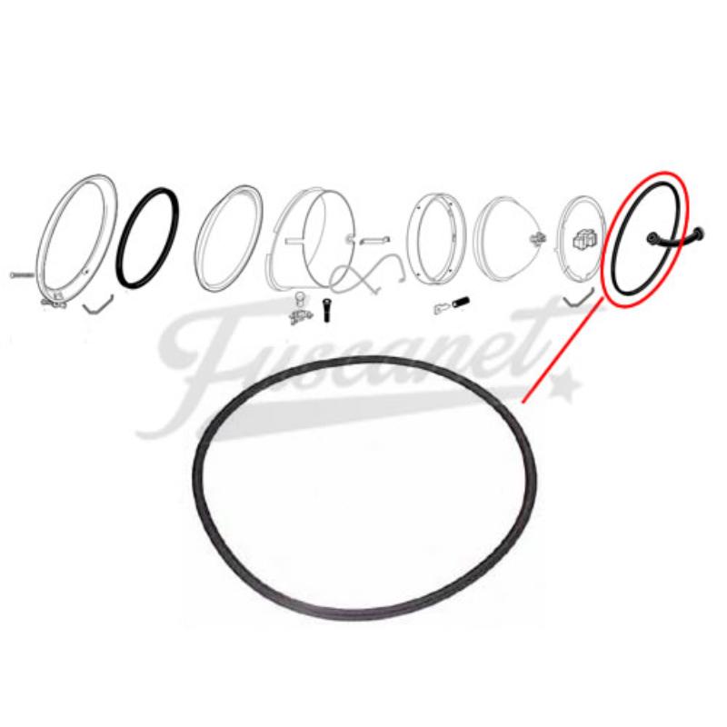 Junta de farol de óptica tipo Hella Fusca y Kombi