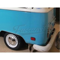 Acrílico ambar y negro para base o zócalo de señalero lateral kombi 