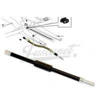 Tubo flexible de cable embrague Escarabajo 1200 1600 Tubo flexible de cable embrague Escarabajo 1200 1600