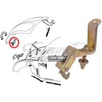 Cierre superior capot para botón Escarabajo 68 y mas