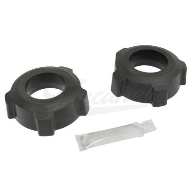 Goma uretano estriada barra torsión trasera 1 7/8 Interna BUGPACK