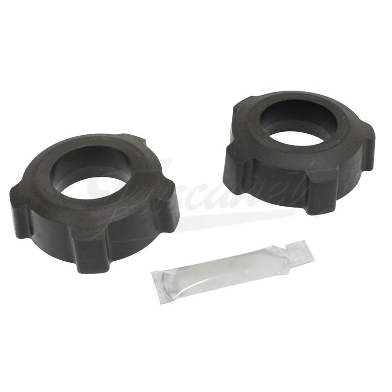 Goma uretano estriada barra torsión trasera 1 7/8 Interna BUGPACK