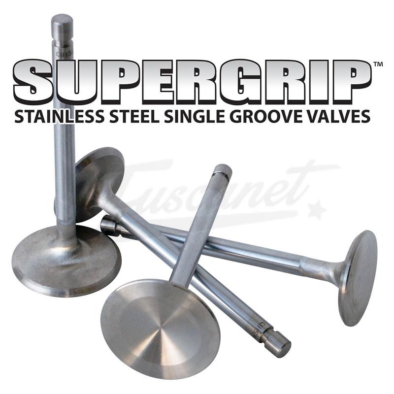 Juego valvulas cb supergrip 40mm inox
