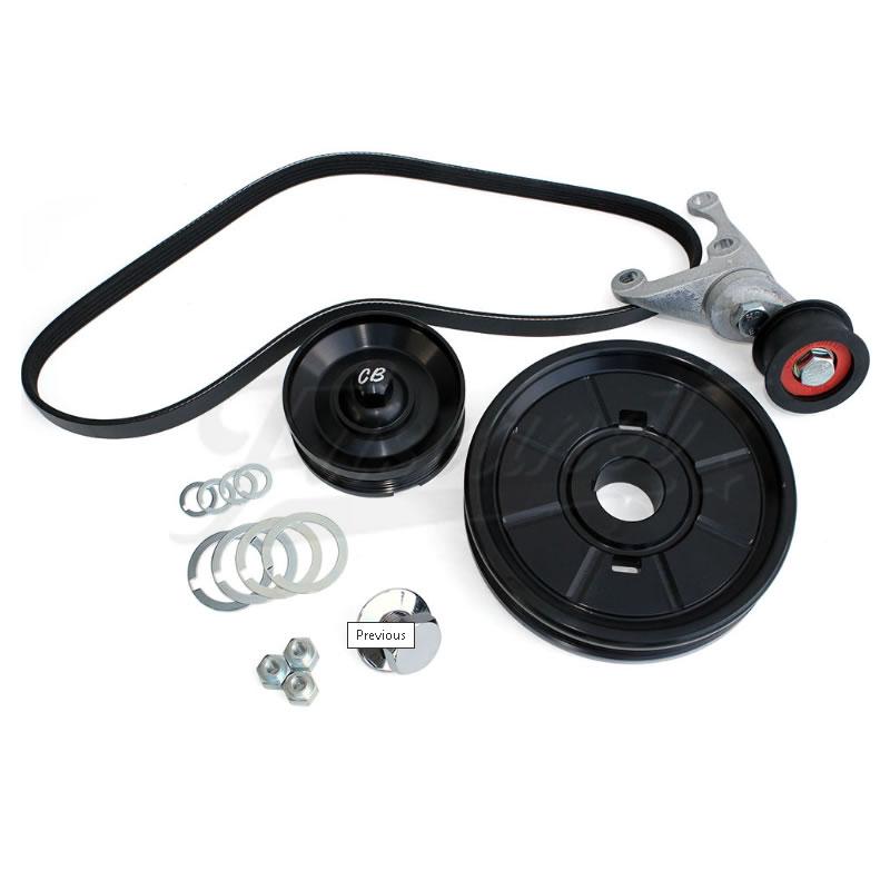 Kit poleas con tensor CB Performance OEM Negras Kit poleas con tensor CB Performance OEM Negras