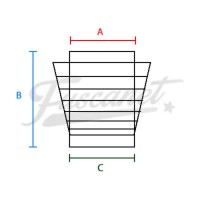 Kit pistones 77mm (1200cc 36hp) AA Pistons