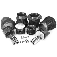 Kit pistones inyectados 87 mm 1650cc sin maquinar AA Pistons