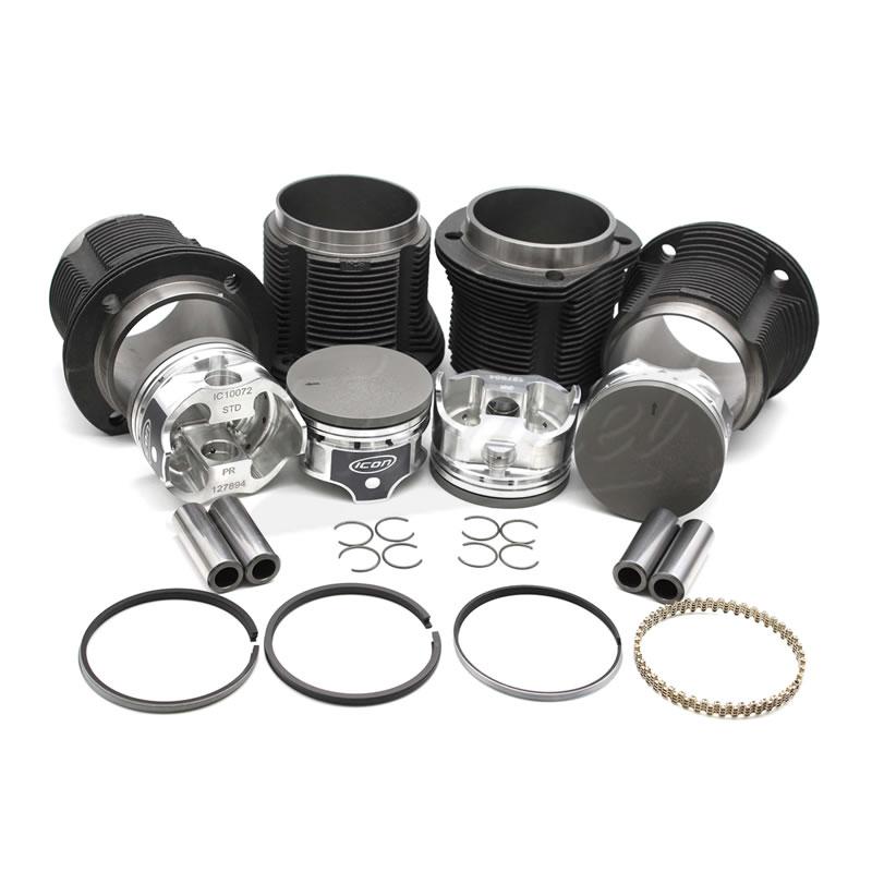 Kit pistones inyectados 92mm x82mm AAPistons camisa gruesa Kit pistones inyectados 92mm x82mm AAPistons camisa gruesa